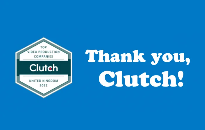 Theory Films - best video production agency award from Clutch