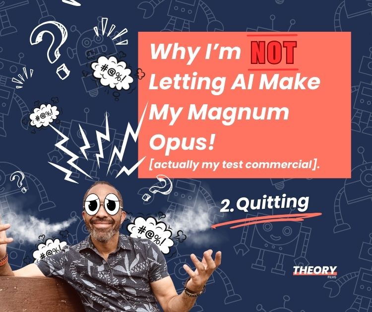 Why I'm Choosing Humans Over AI for My Test Commercial.